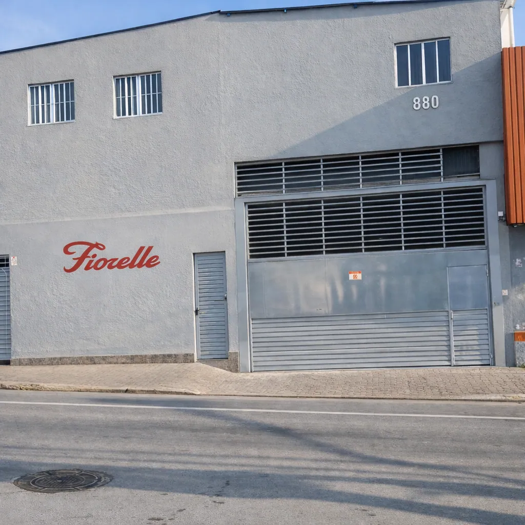 Fachada do frigorífico Fiorelle em Santo André SP